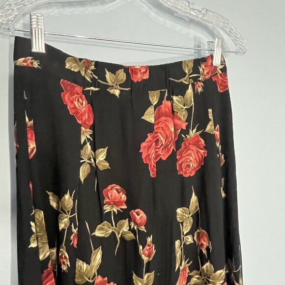 Vtg Express Maxi Skirt Women Medium Boho 90s Whimsigoth Bloomcore Cottagecore - Picture 8 of 12